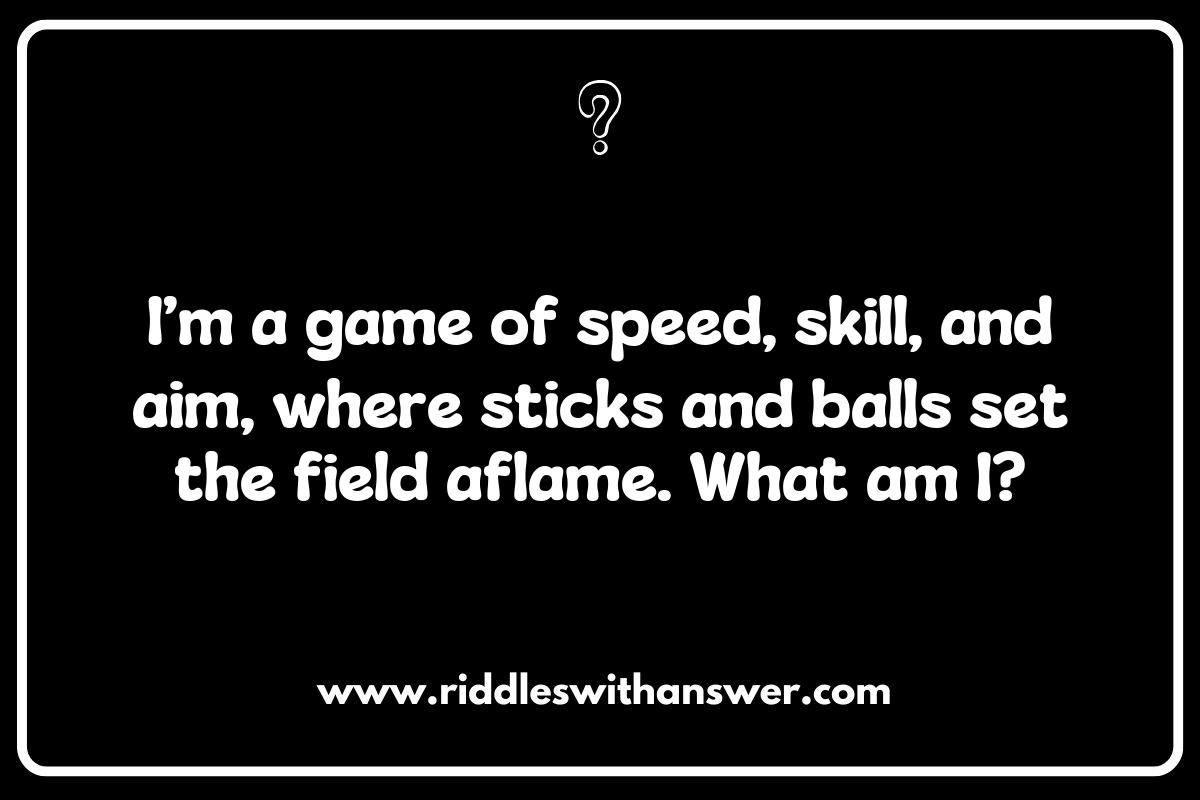 Advanced Lacrosse Riddles: A Test for Seasoned Players