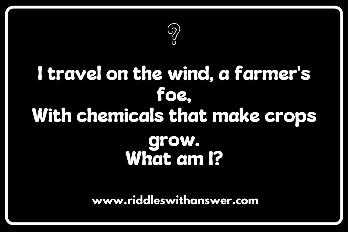 Agricultural Pollution Riddles: Fields of Mystery in Farming Practices