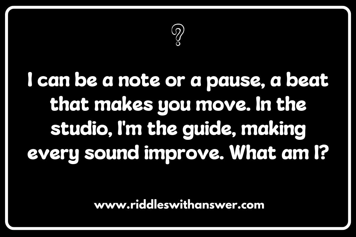 Behind the Scenes: Riddles About Music Production and Composition