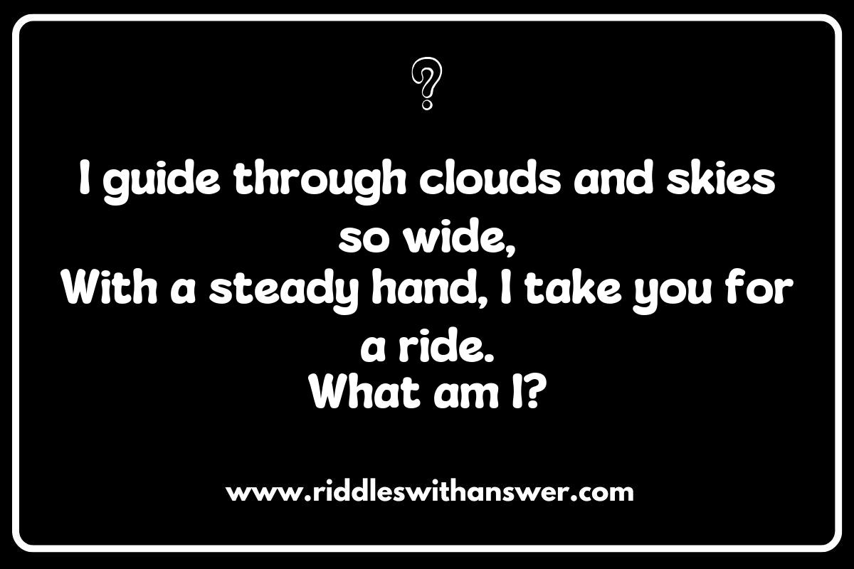 Behind the Scenes: Riddles Highlighting Pilot and Flight Attendant Life