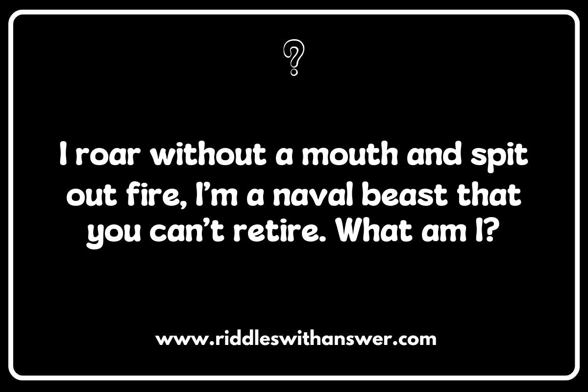 Cannon Fire and Clever Quips: Riddles That Pack a Punch