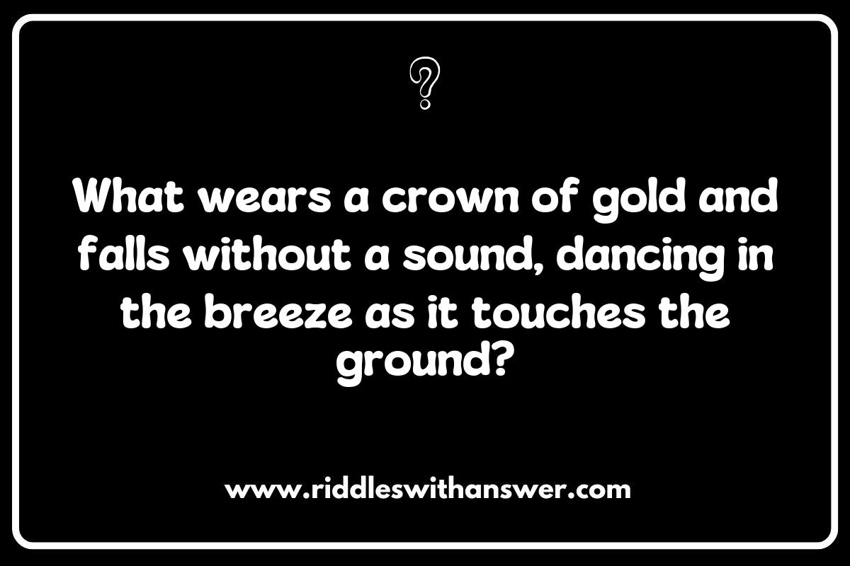 Celebrating Change: Thought-Provoking Autumn and Fall Riddles