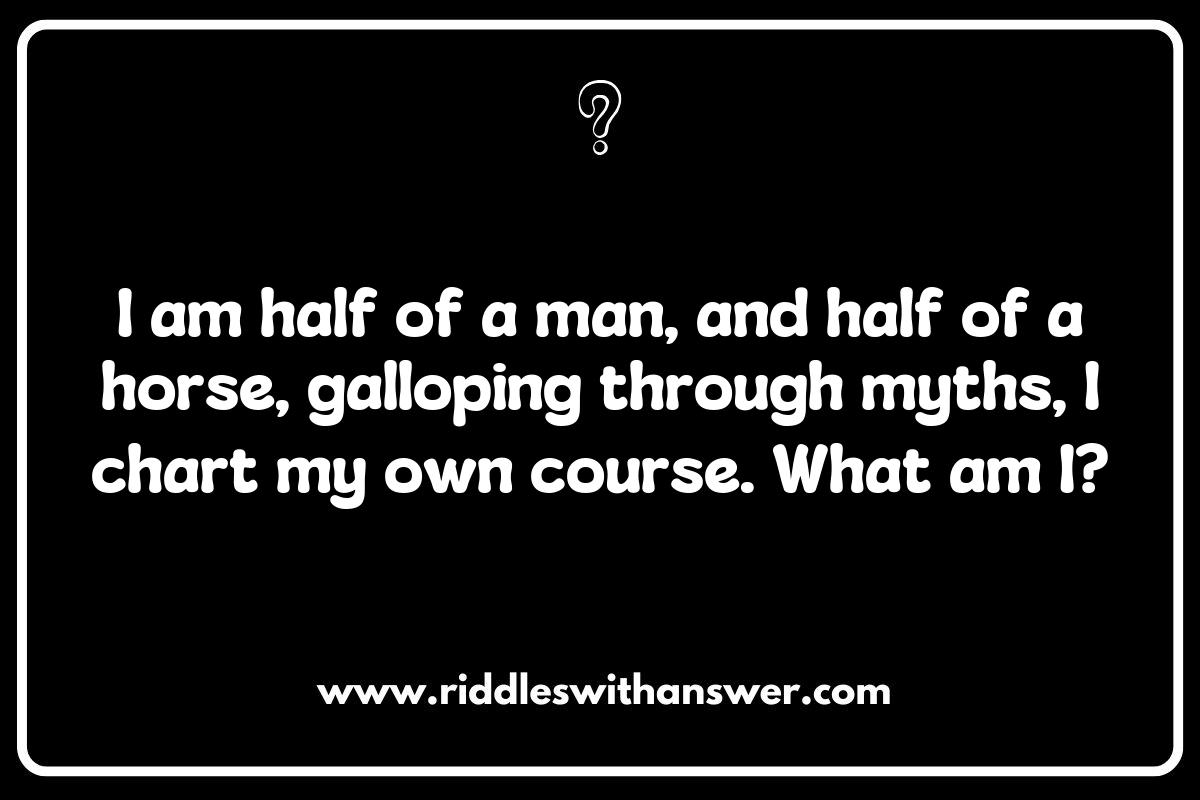 Centaur Riddles: A Challenge for Mythology Enthusiasts