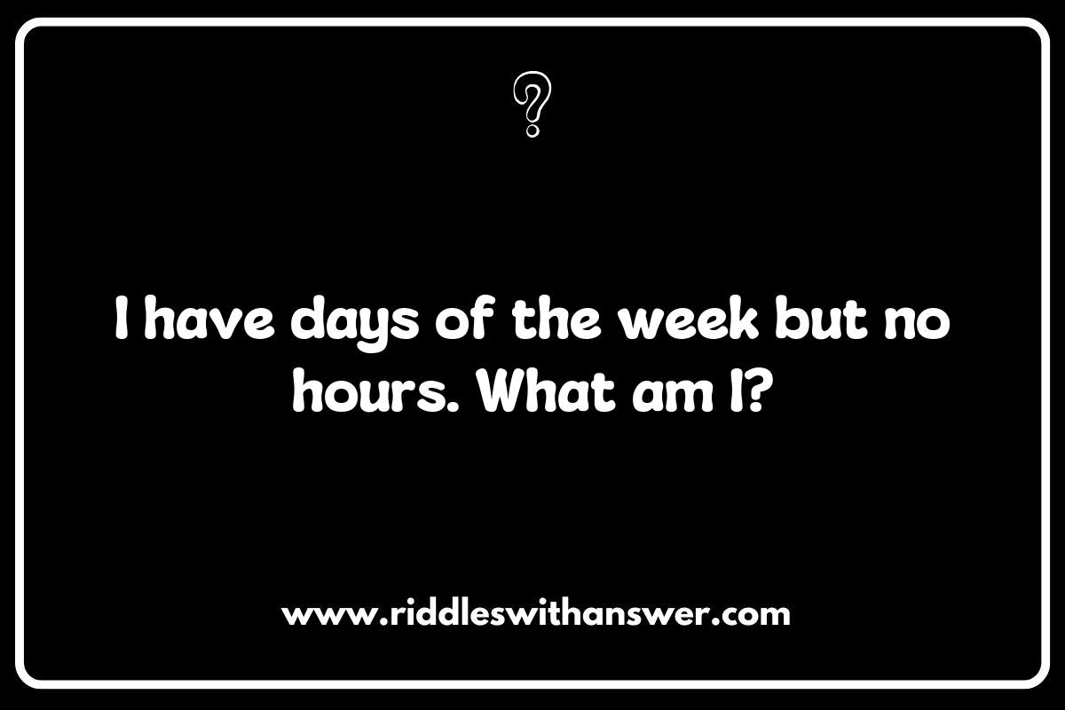 Challenging Calendar Riddles That Will Stump Your Friends
