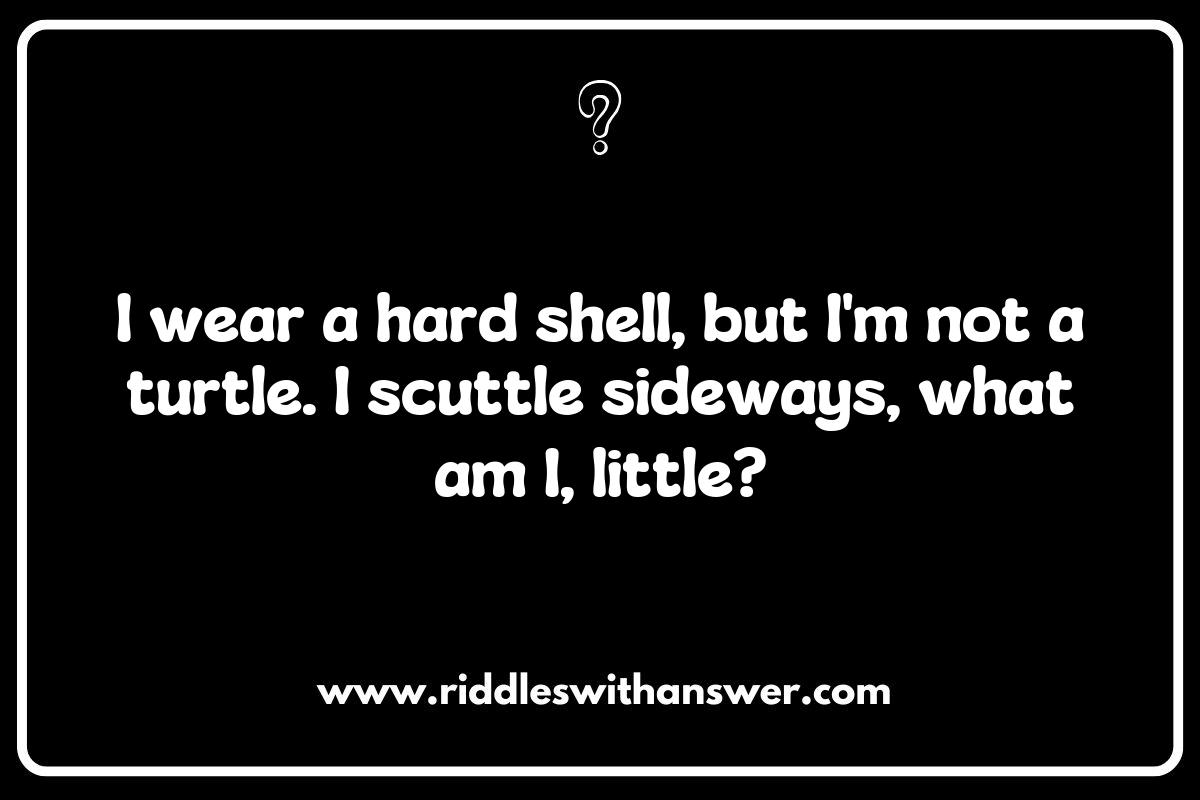 Challenging Crustacean Riddles: Test Your Knowledge of These Creatures