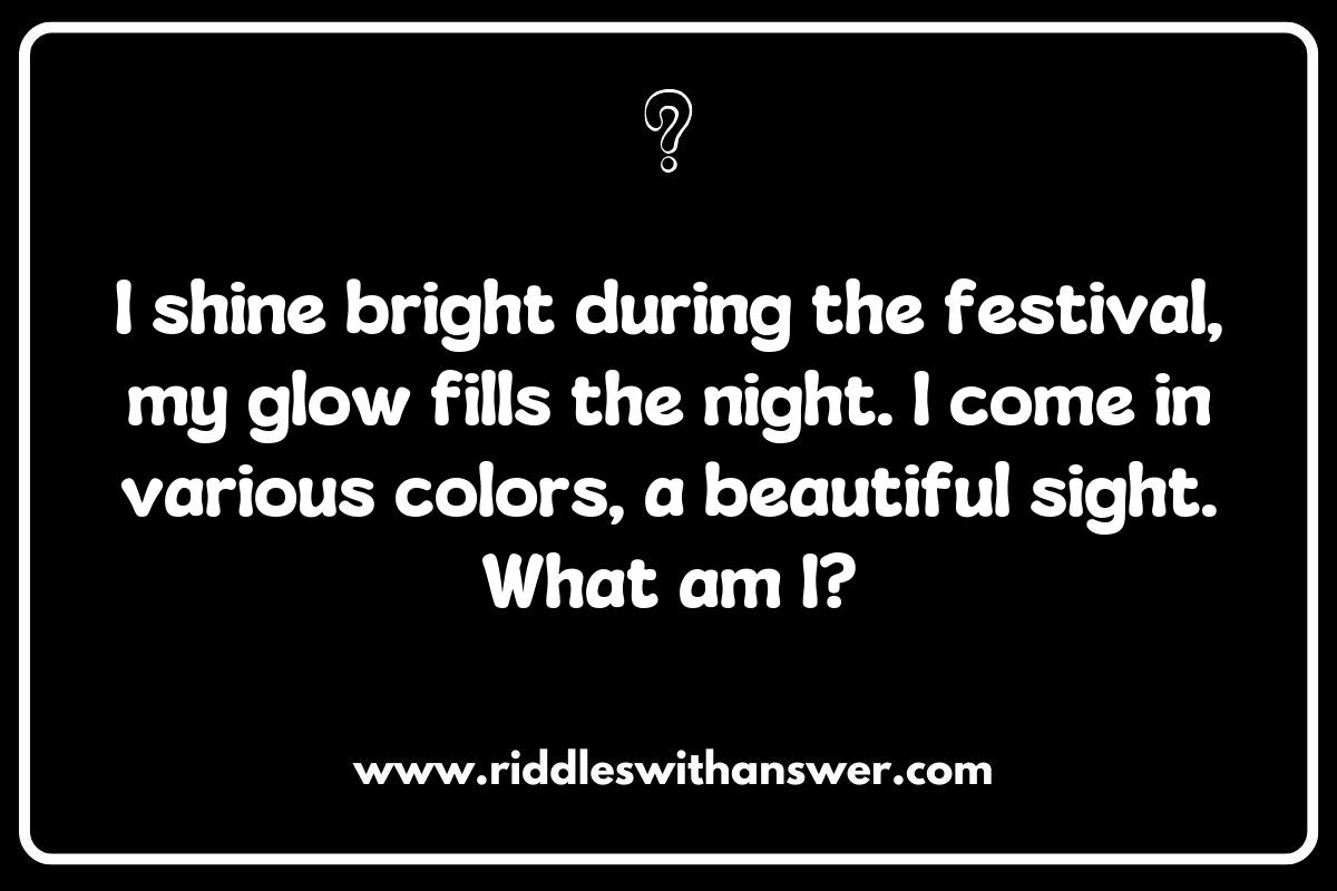 Challenging Diwali Riddles to Test Your Knowledge