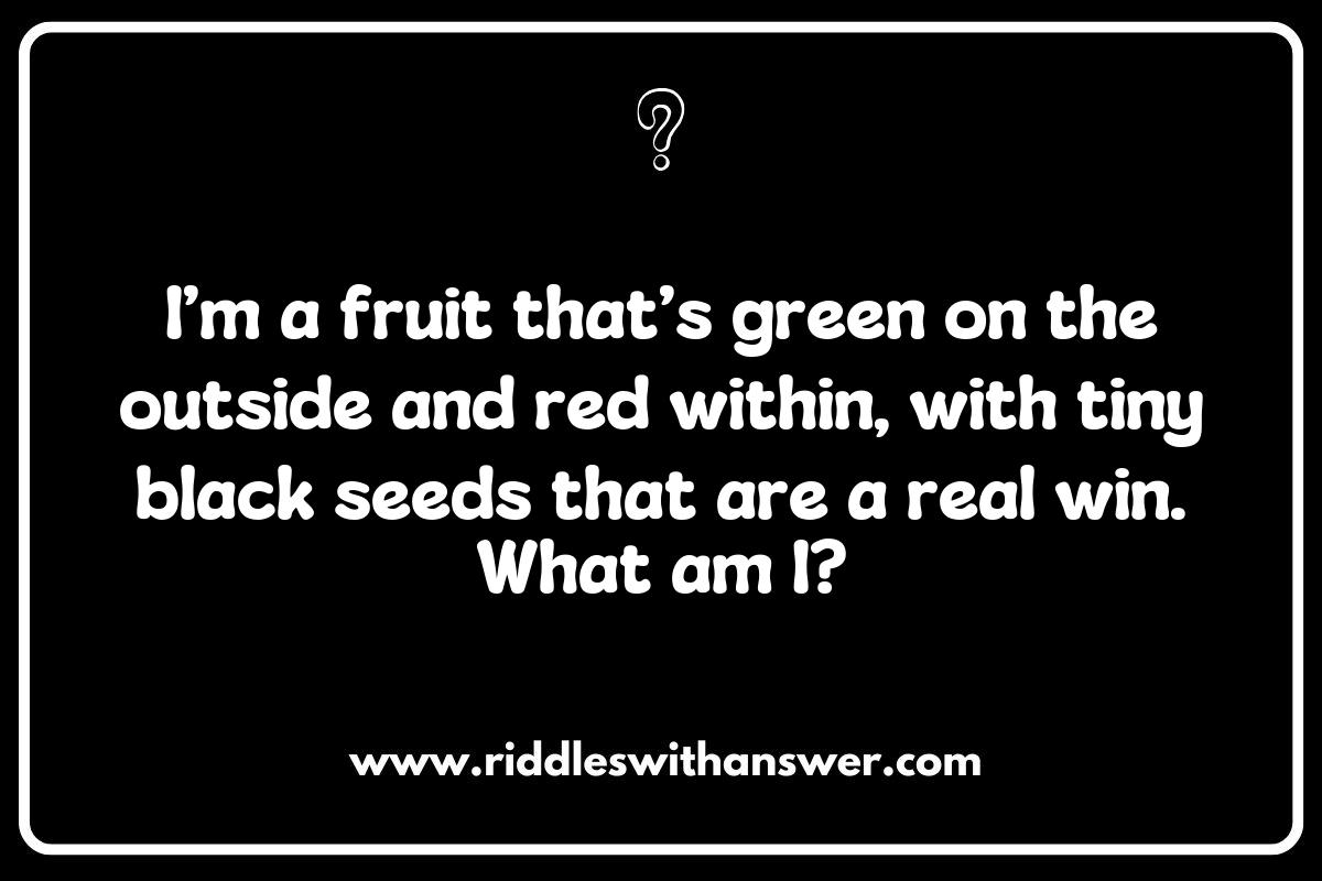 Challenging Guess the Fruit Riddles for Adults