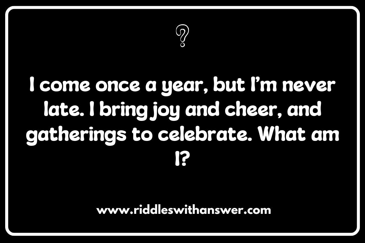 Challenging Holiday Riddles for Adults: Test Your Wit This Season