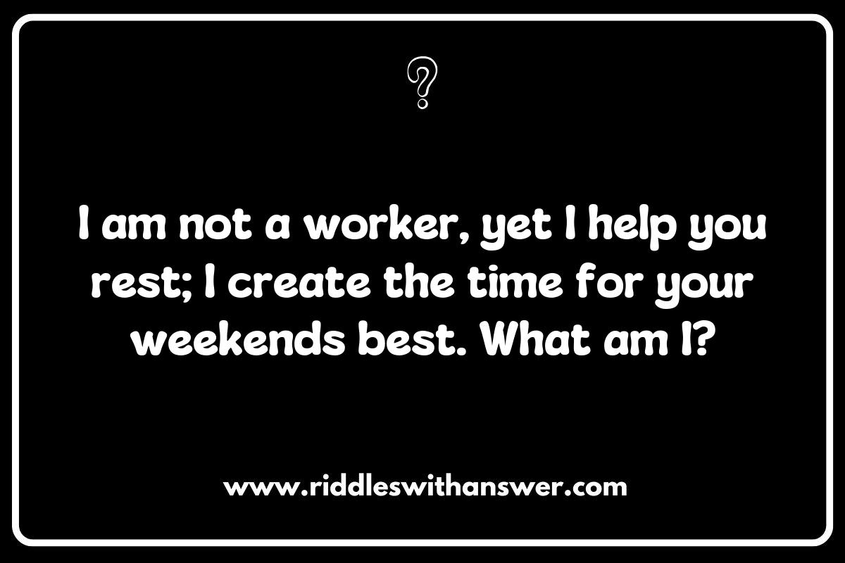 Challenging Labor Day Riddles for Adults