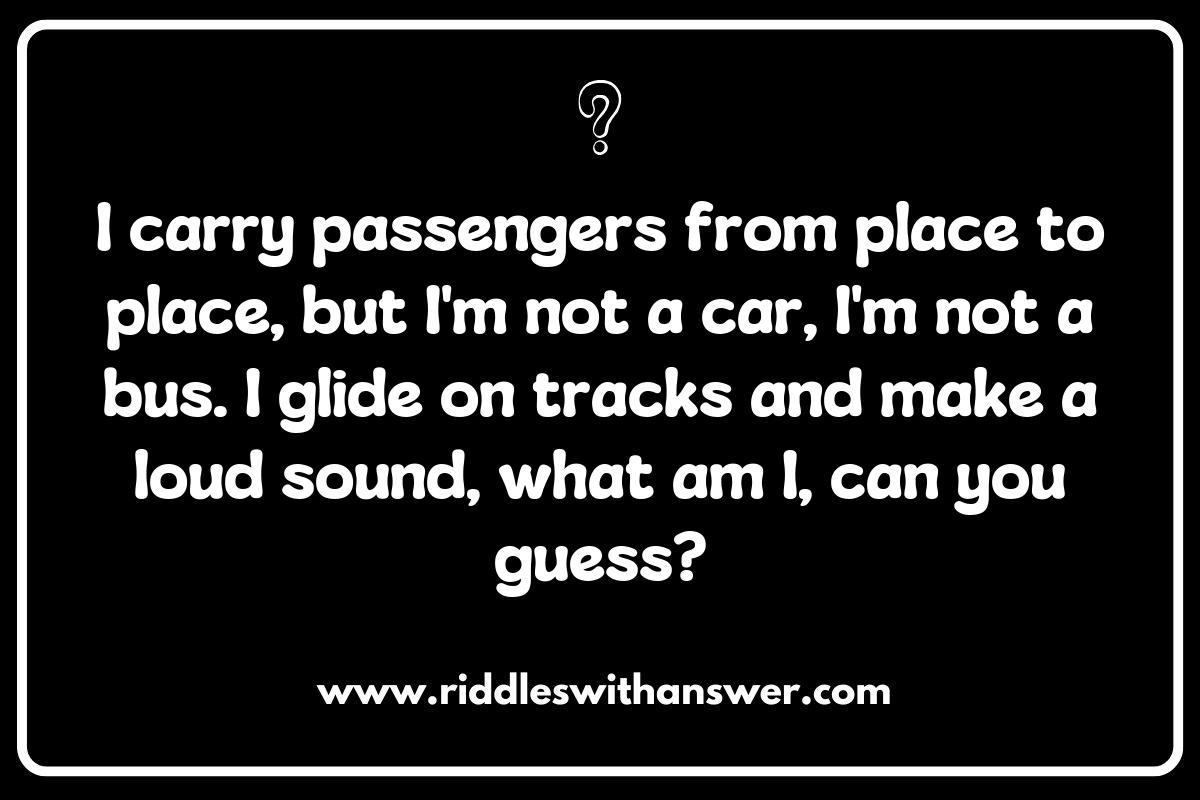 Challenging Train Station Riddles to Test Your Wit