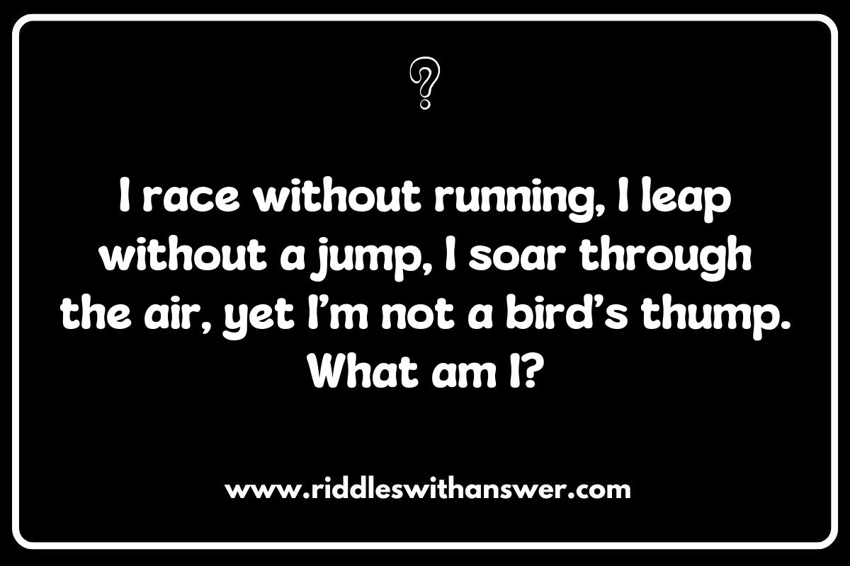 Challenging Your Mind: Advanced Track and Field Riddles