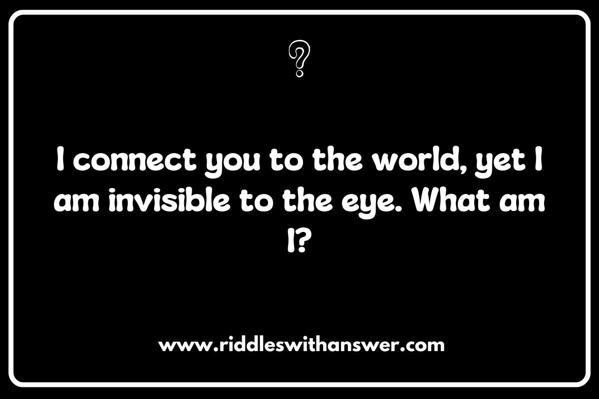 Challenging Your Mind: Tricky Internet and Wi-Fi Riddles to Solve