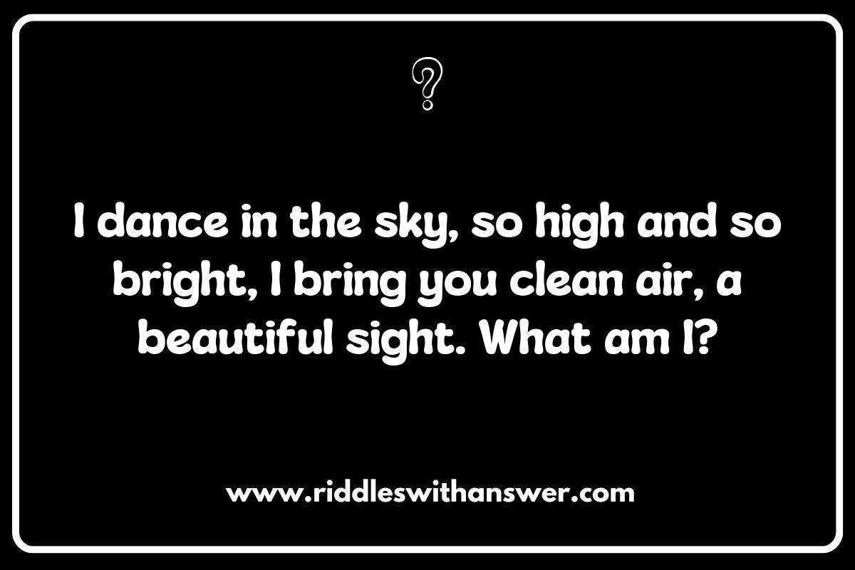 Clever Clean Air and Water Riddles to Promote Conservation