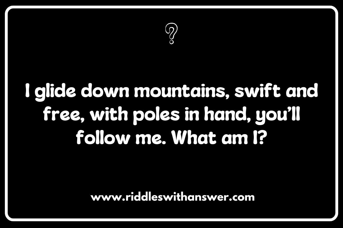 Clever Skiing and Snowboarding Riddles to Share Around the Fire