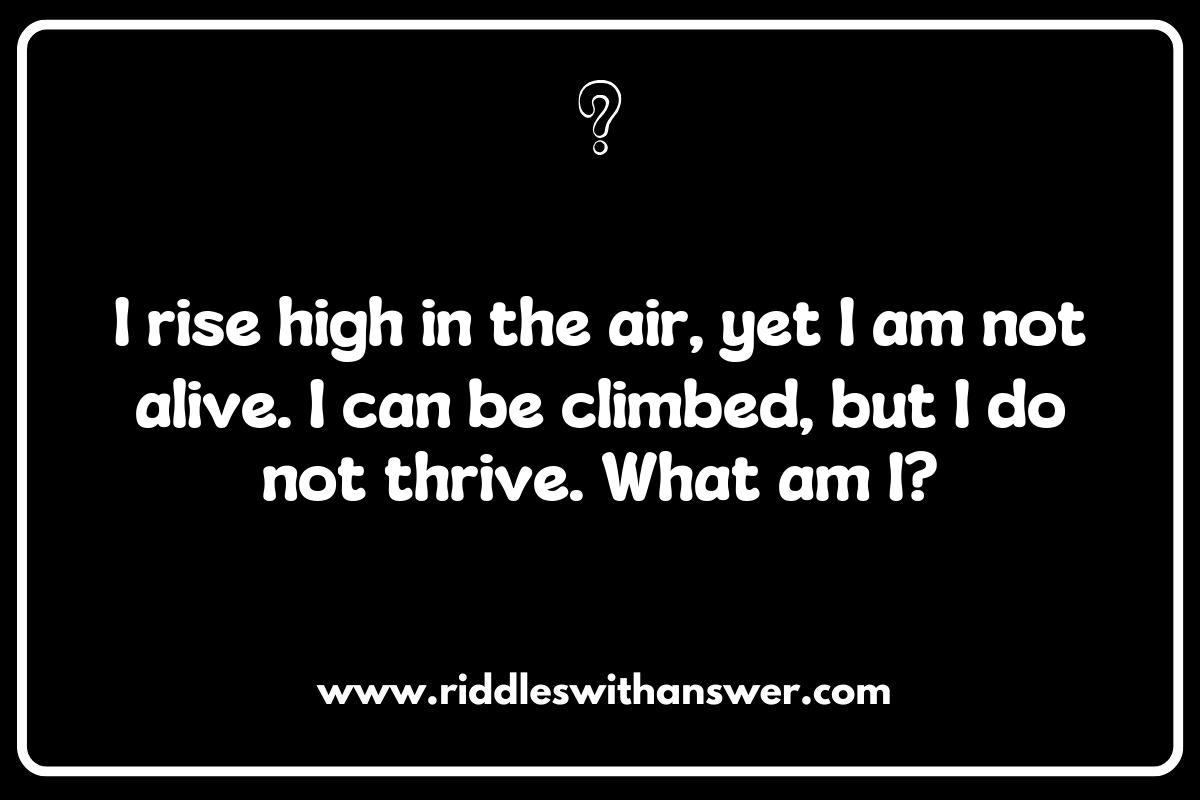 Climbing Challenges: Riddles for Adventurous Souls