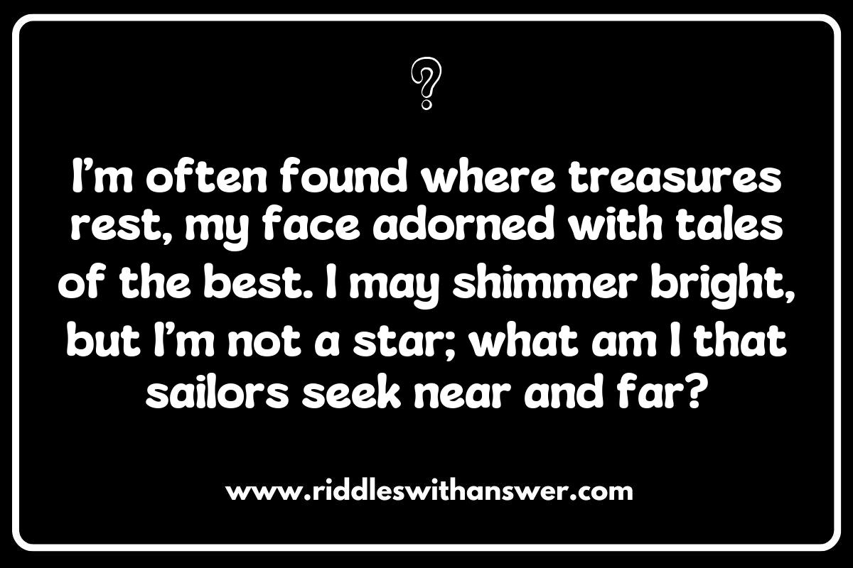 Clues from the Ocean Floor: Riddles about Artifacts from Pirate Shipwrecks