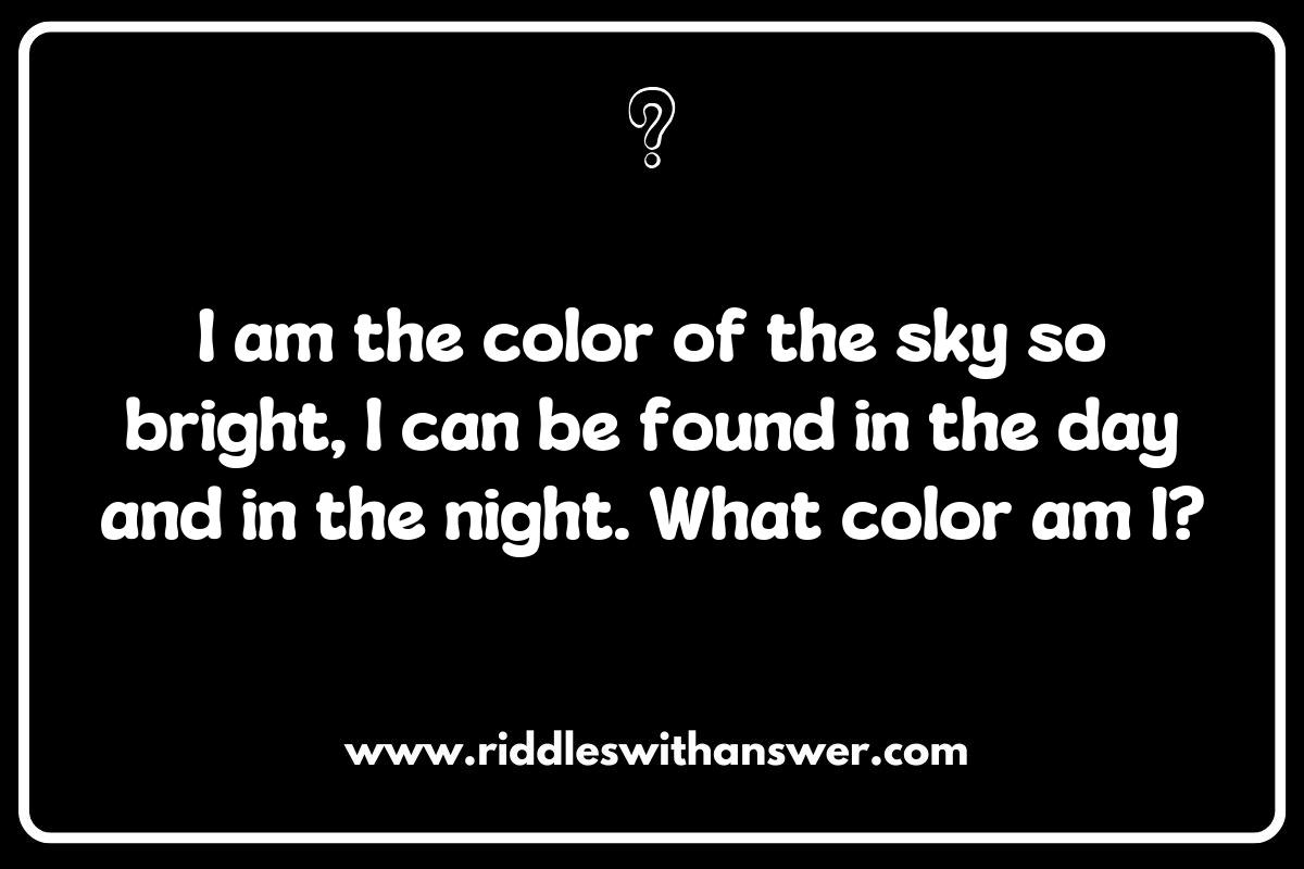Color Riddles for Kids: Enhancing Vocabulary and Critical Thinking Skills