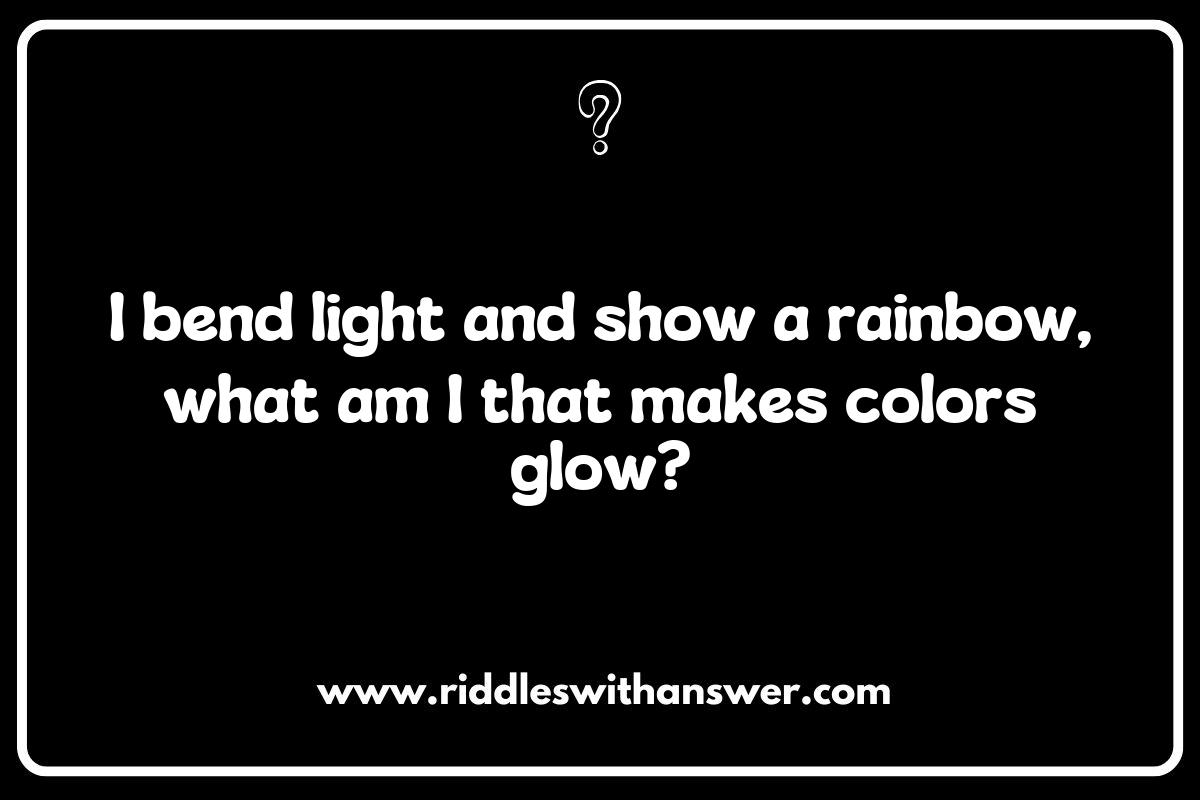 Color Spectrum and Prism Riddles: A Creative Learning Tool