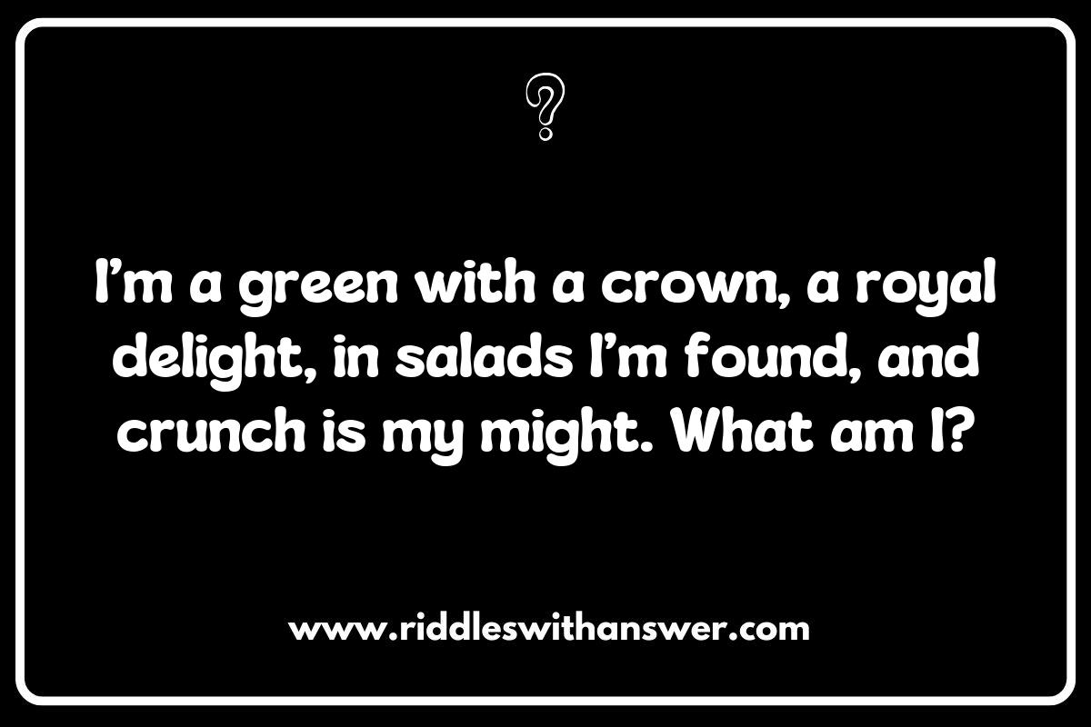 Cooking Up Fun: Kitchen-themed Vegetable Riddles with Answers
