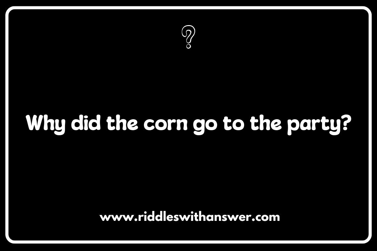 Corny Riddles for Laughs: Engaging Kids with Humor and Wit