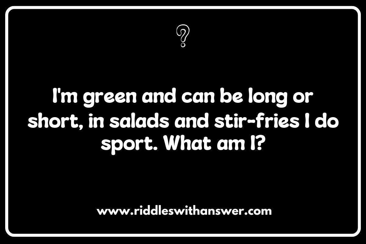 Creative Guess the Vegetable Riddles for Family Game Night