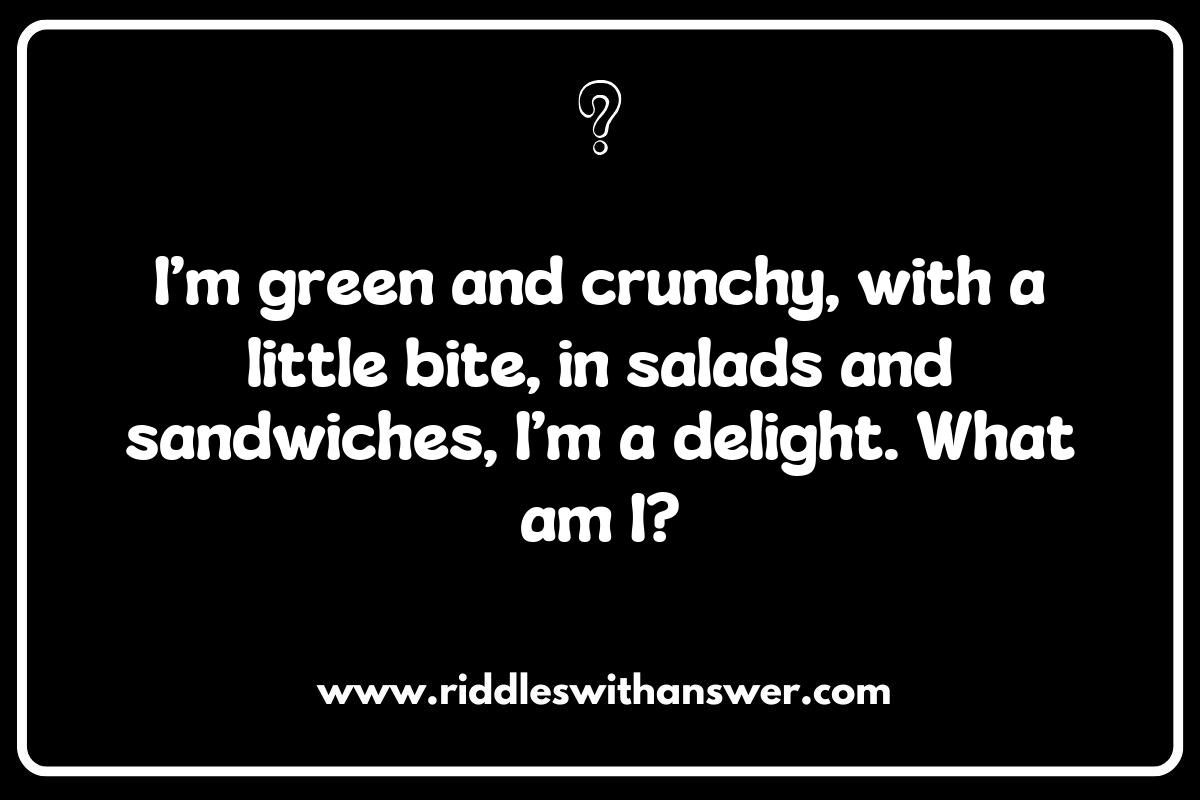 Creative Nature-Themed Fruit and Vegetable Riddles for Family Fun
