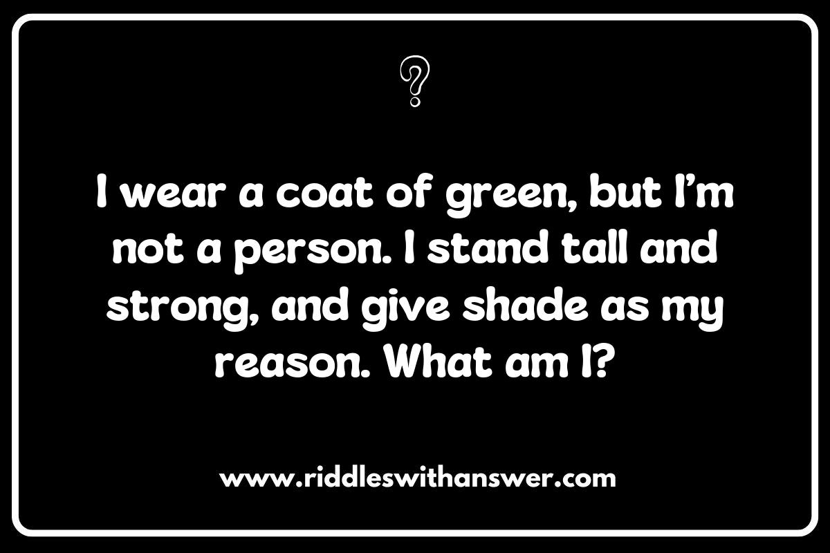 Creative Plant and Tree Riddles for Nature Lovers