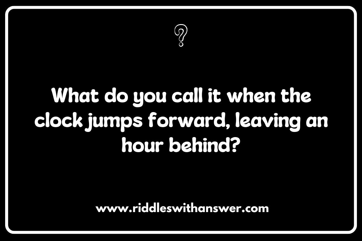 Creative Riddles about Daylight Saving Time: Fun Ways to Teach Kids About Time