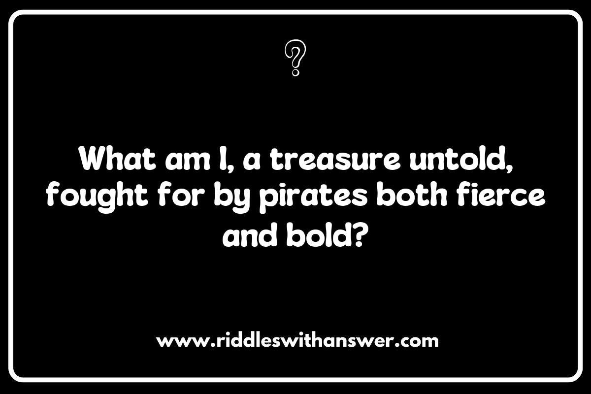 Creative Riddles about Pirate Battles: From Swords to Cannons