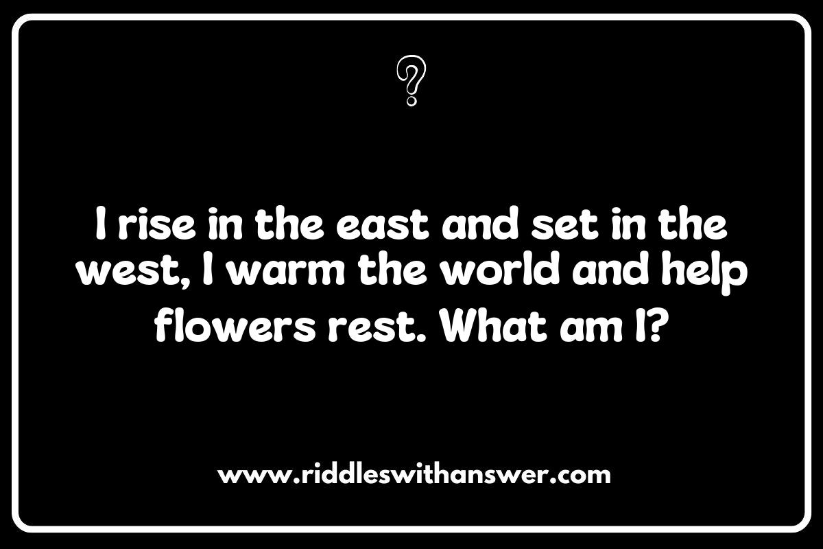 Creative Sunshine and Warm Weather Riddles for Outdoor Activities