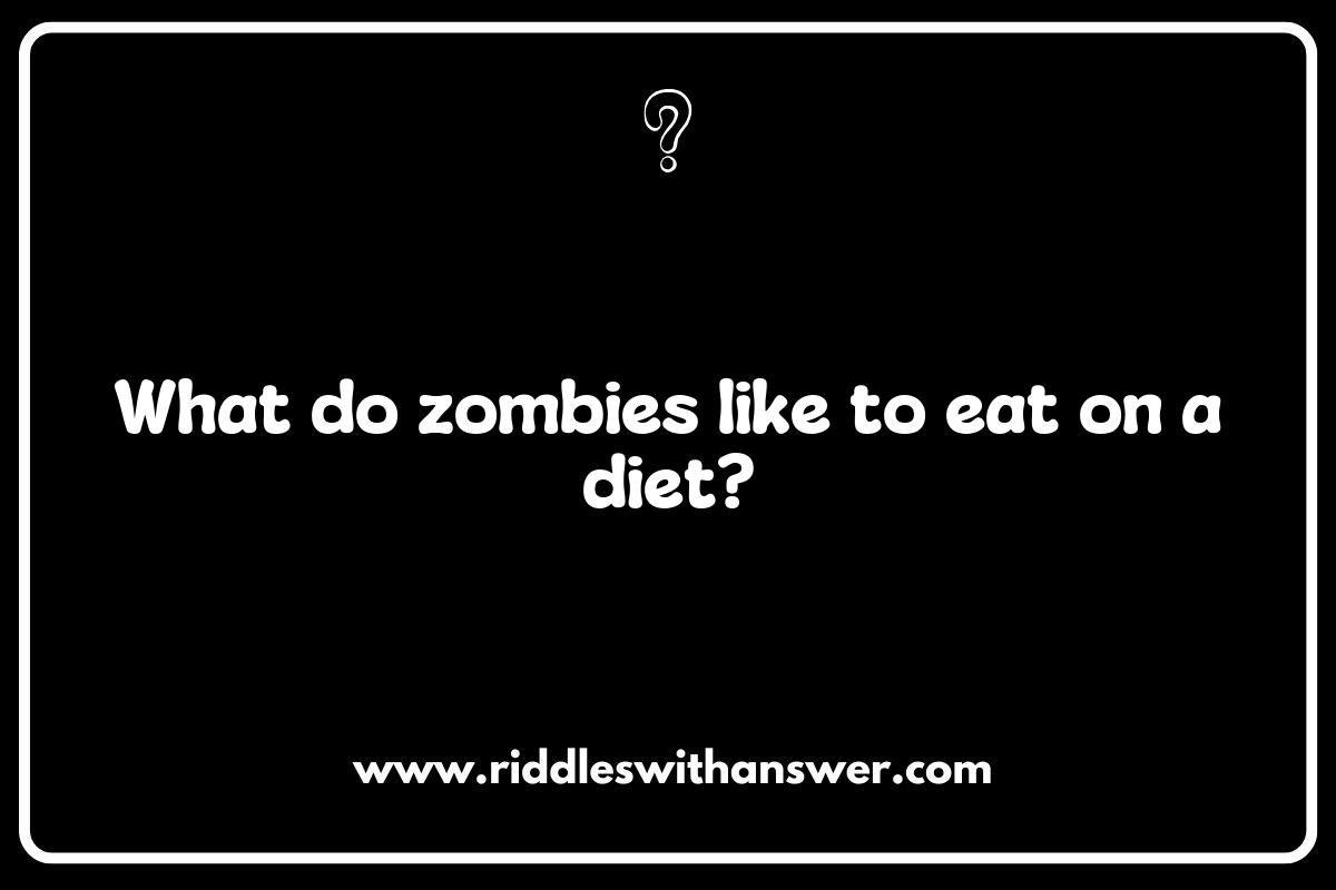 Creepy Yet Clever: Zombie Riddles to Challenge Your Friends