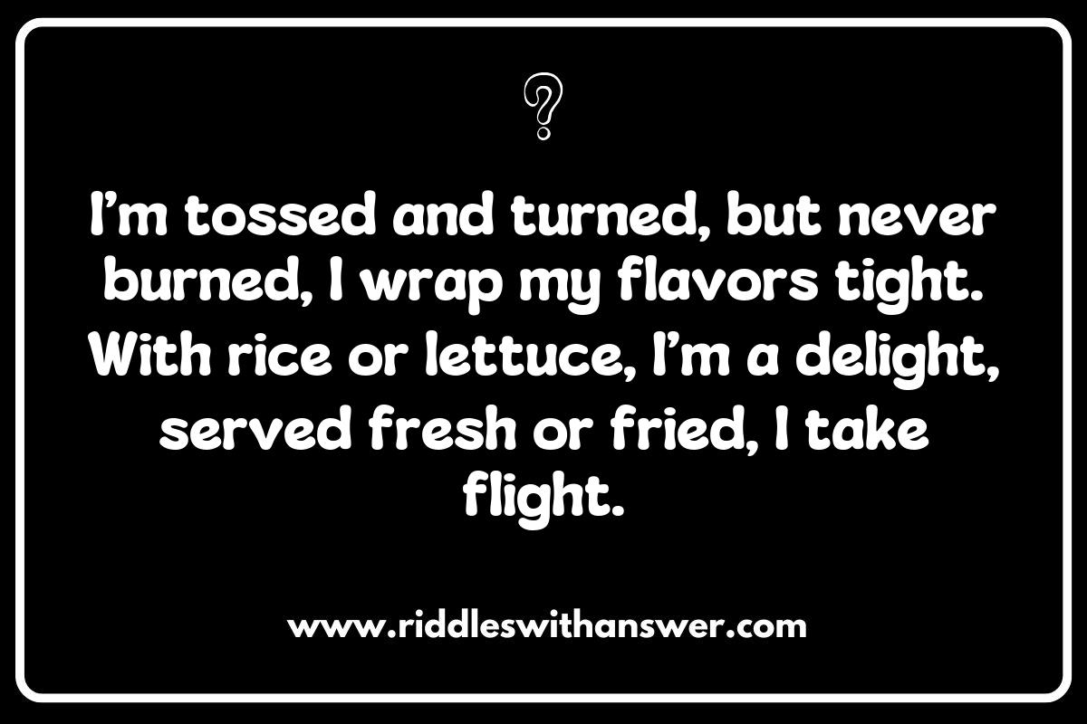Culinary Techniques: Riddles Involving International Cuisine and Cooking Methods