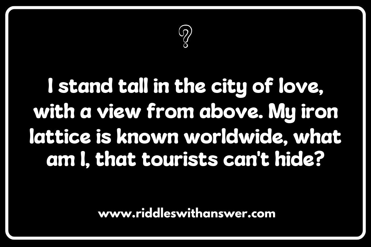 Cultural Significance Behind Famous Landmarks Riddles