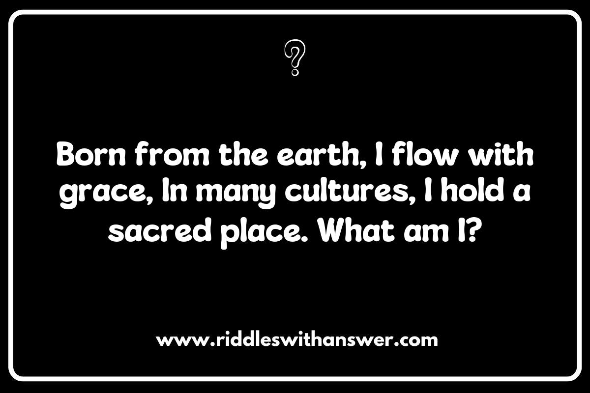 Cultural Significance of Natural Resources Riddles Across the Globe
