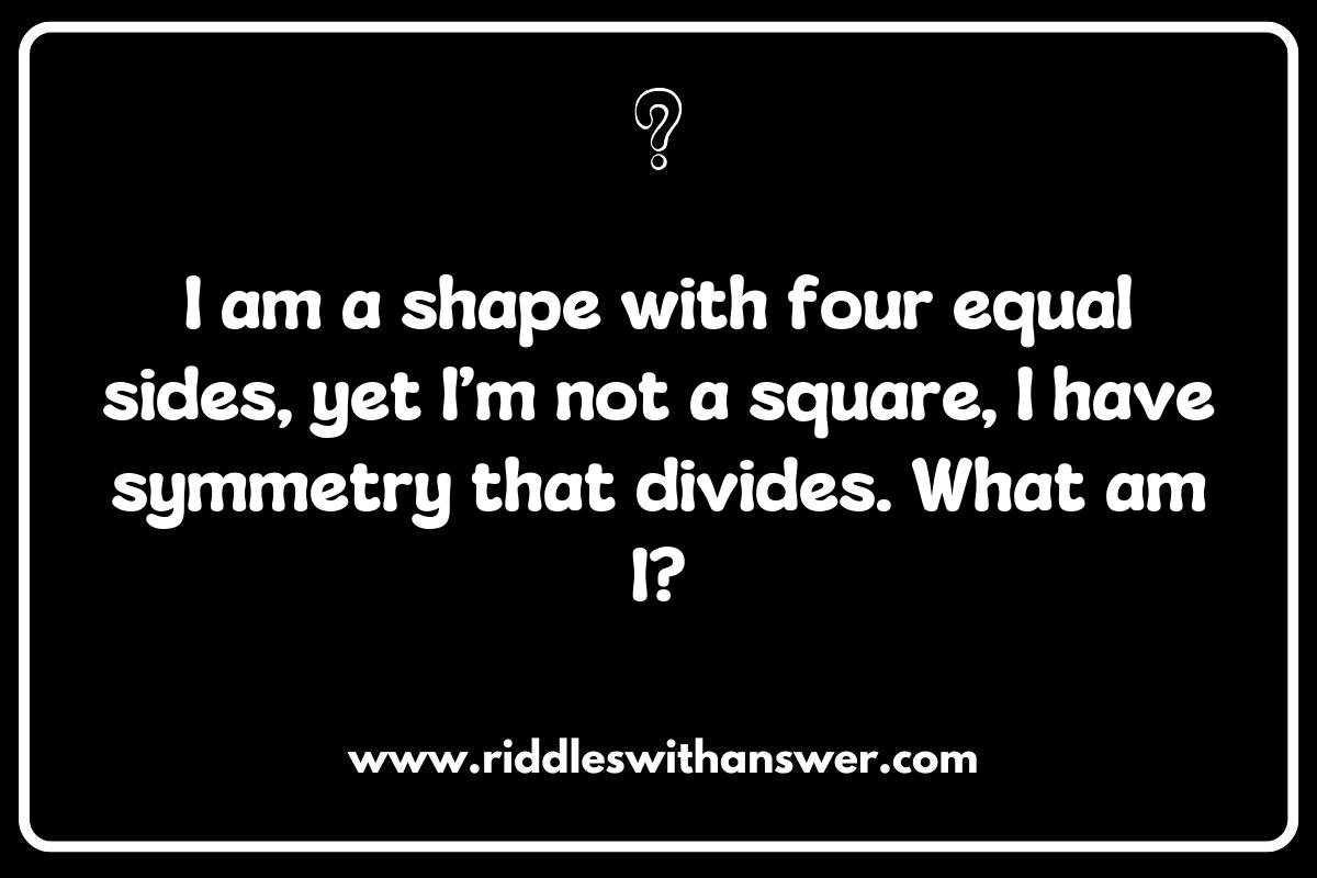 Cultural Significance of Symmetry and Patterns in Shapes Riddles