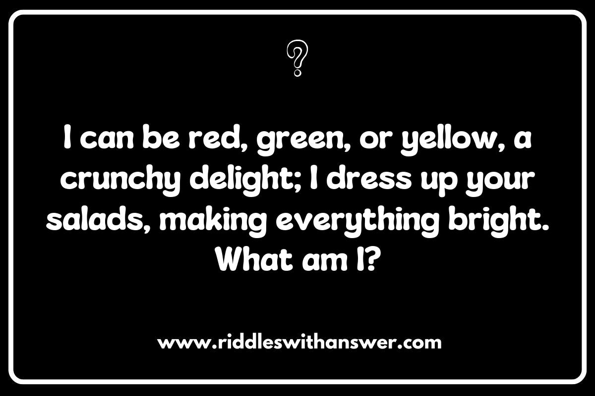 Cultural Significance of Vegetable Riddles for All Ages