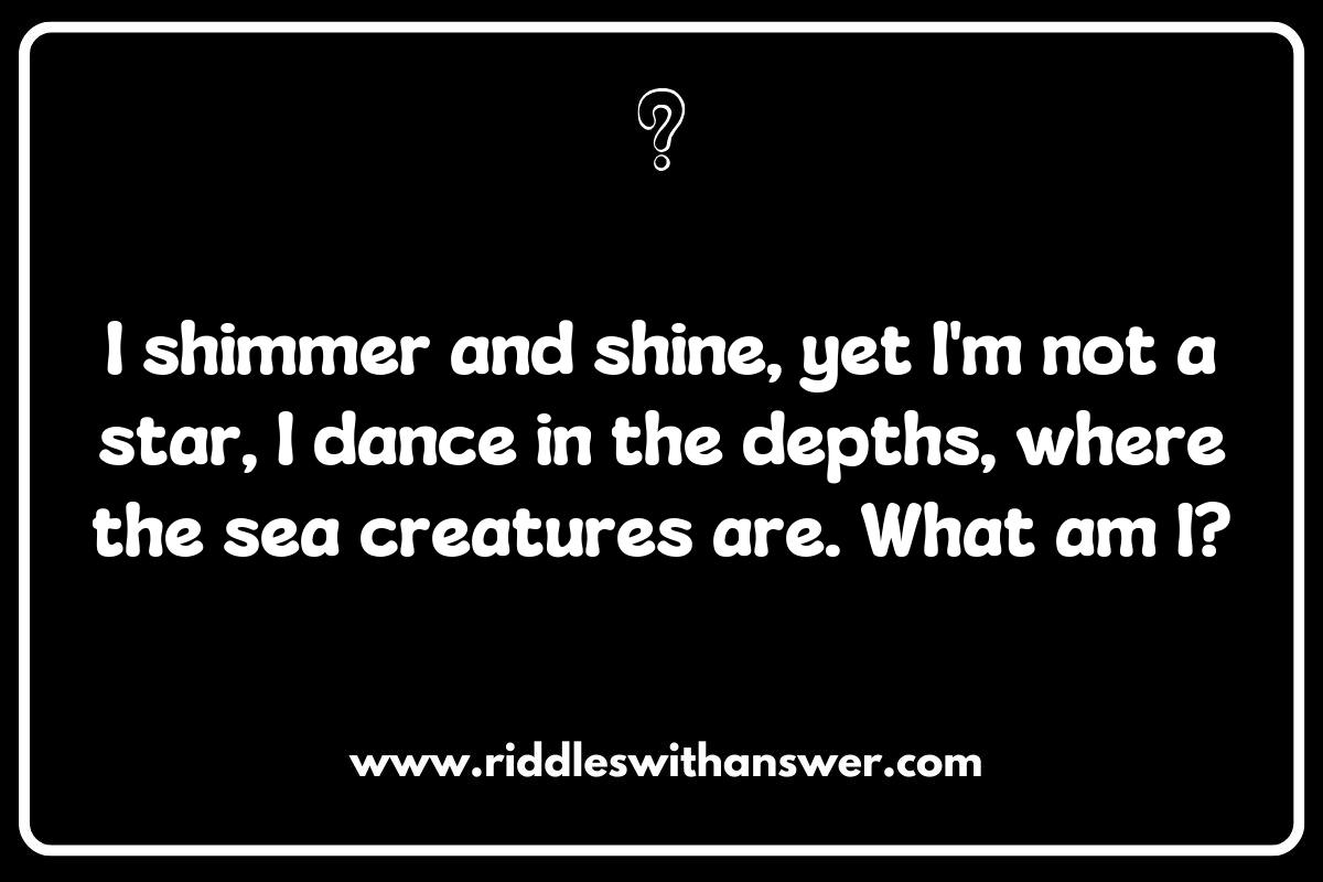 Deep Sea Secrets: Riddles That Unveil Mysteries Beneath the Waves