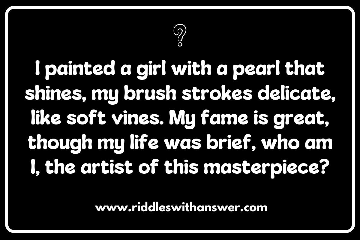 Discovering Lesser-Known Renaissance Artists Through Intriguing Riddles