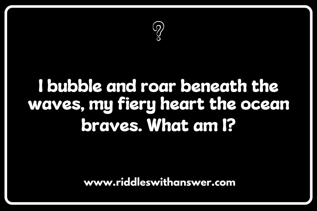 Divers and Geologists: Riddles for Those Who Study Underwater Volcanoes