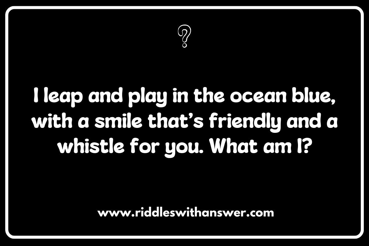 Dolphin Riddles with Answers: Solve These Aquatic Puzzles
