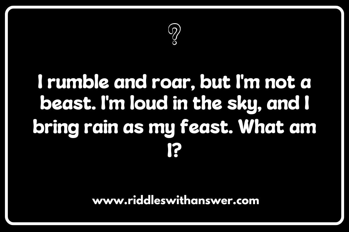 Educational Thunderstorm Riddles for Kids: Learning Through Play and Laughter