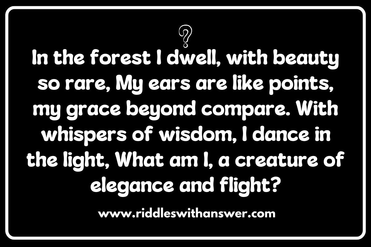 Elven Enigmas: Riddles Inspired by Graceful Magical Beings