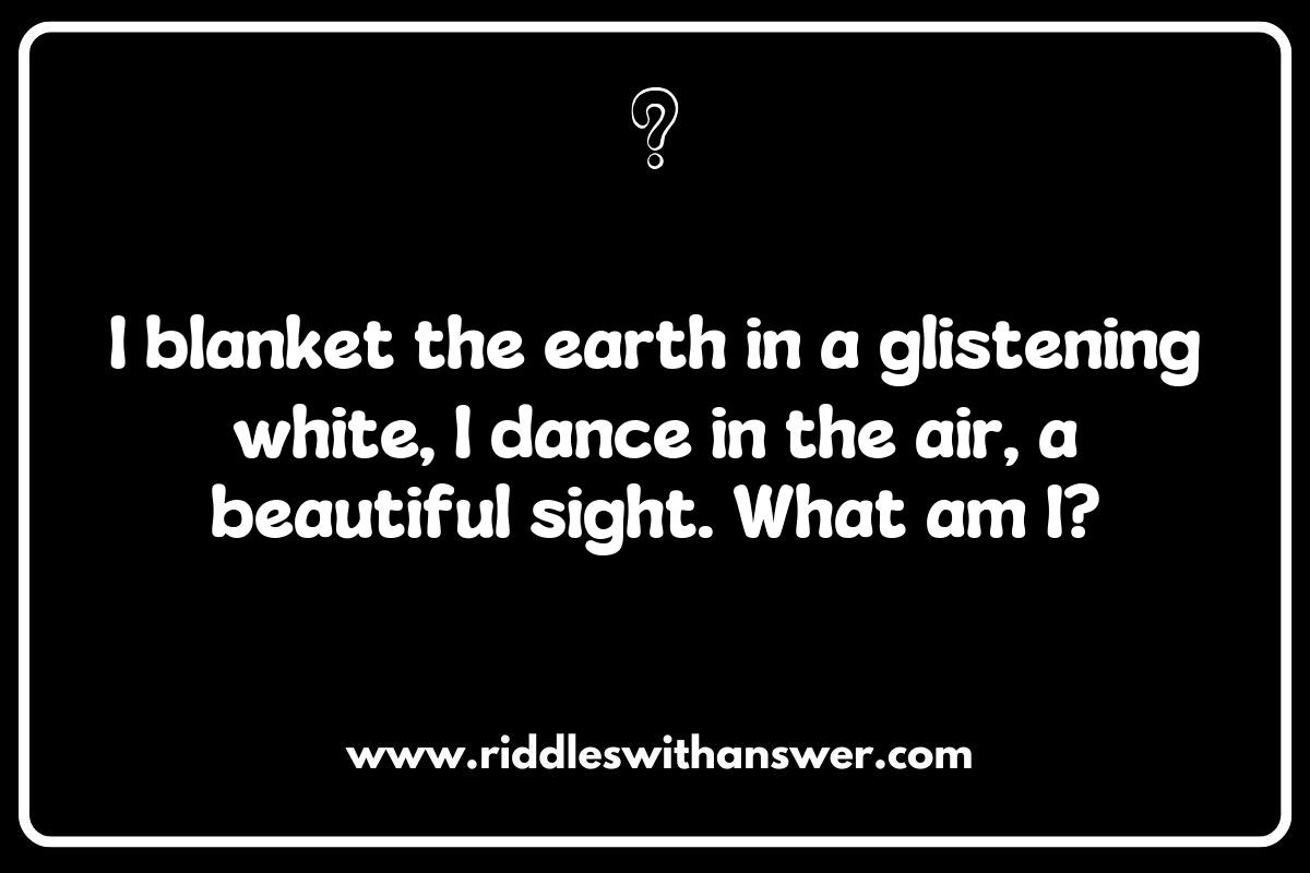 Embracing Winter: Seasonal What Am I Riddles to Warm Your Heart
