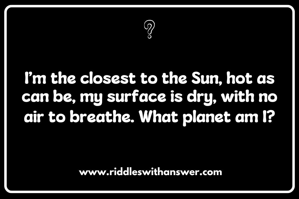 Engaging Kids with Fun Planets in the Solar System Riddles