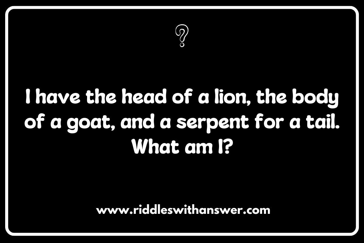 Engaging the Mind: The Cognitive Benefits of Solving Chimera Riddles