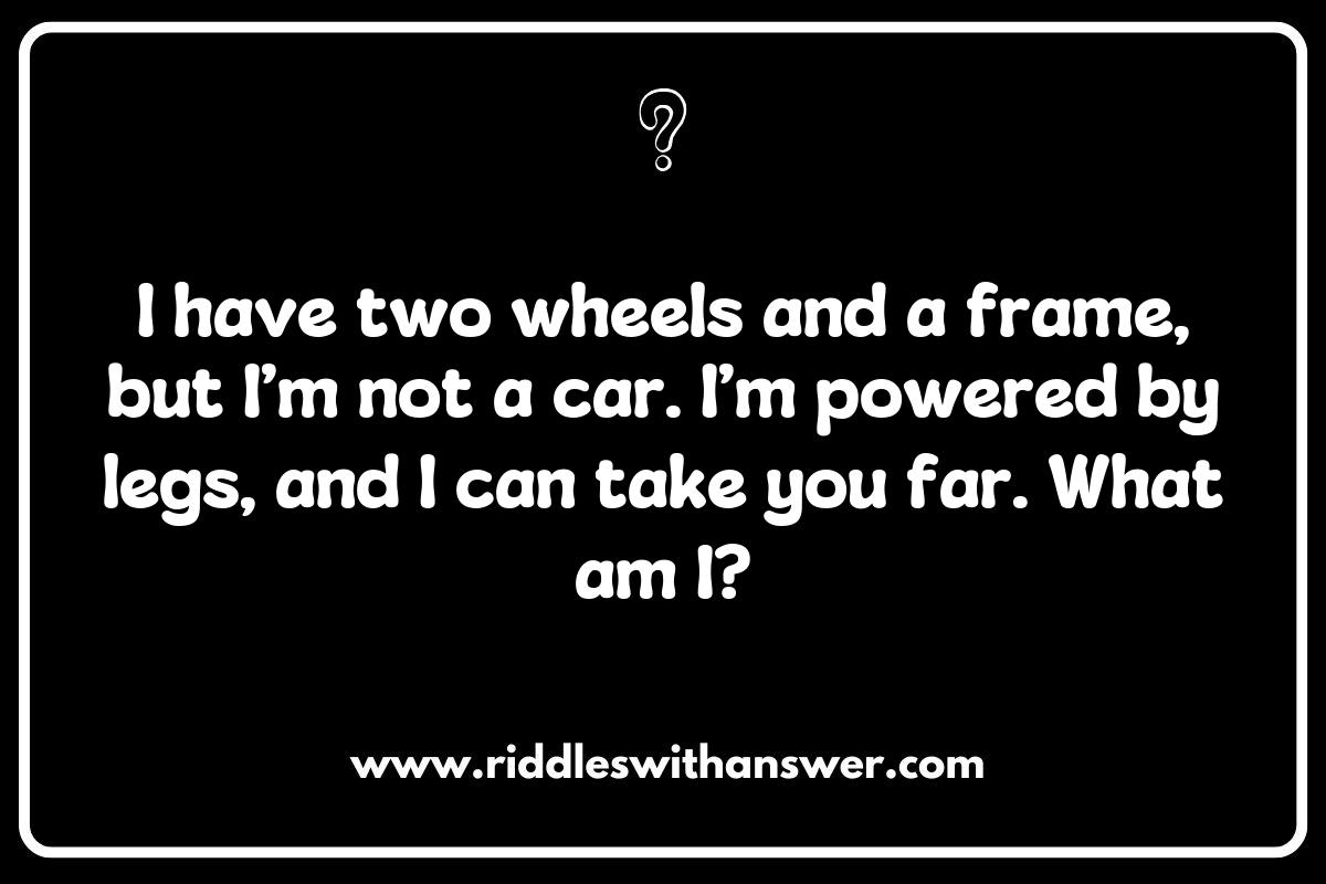 Exploring Bicycle Mechanics: Riddles to Test Your Knowledge