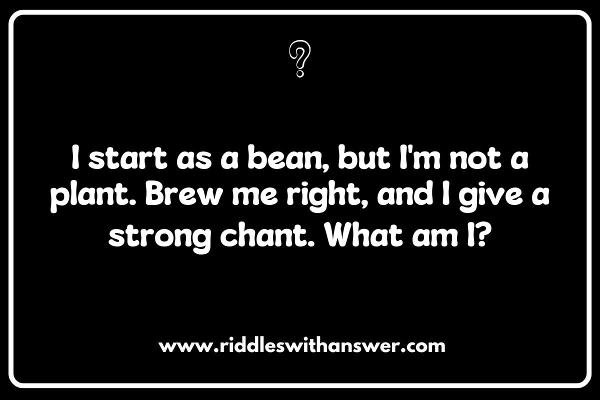 Exploring Coffee Riddles: A Caffeine-Fueled Challenge