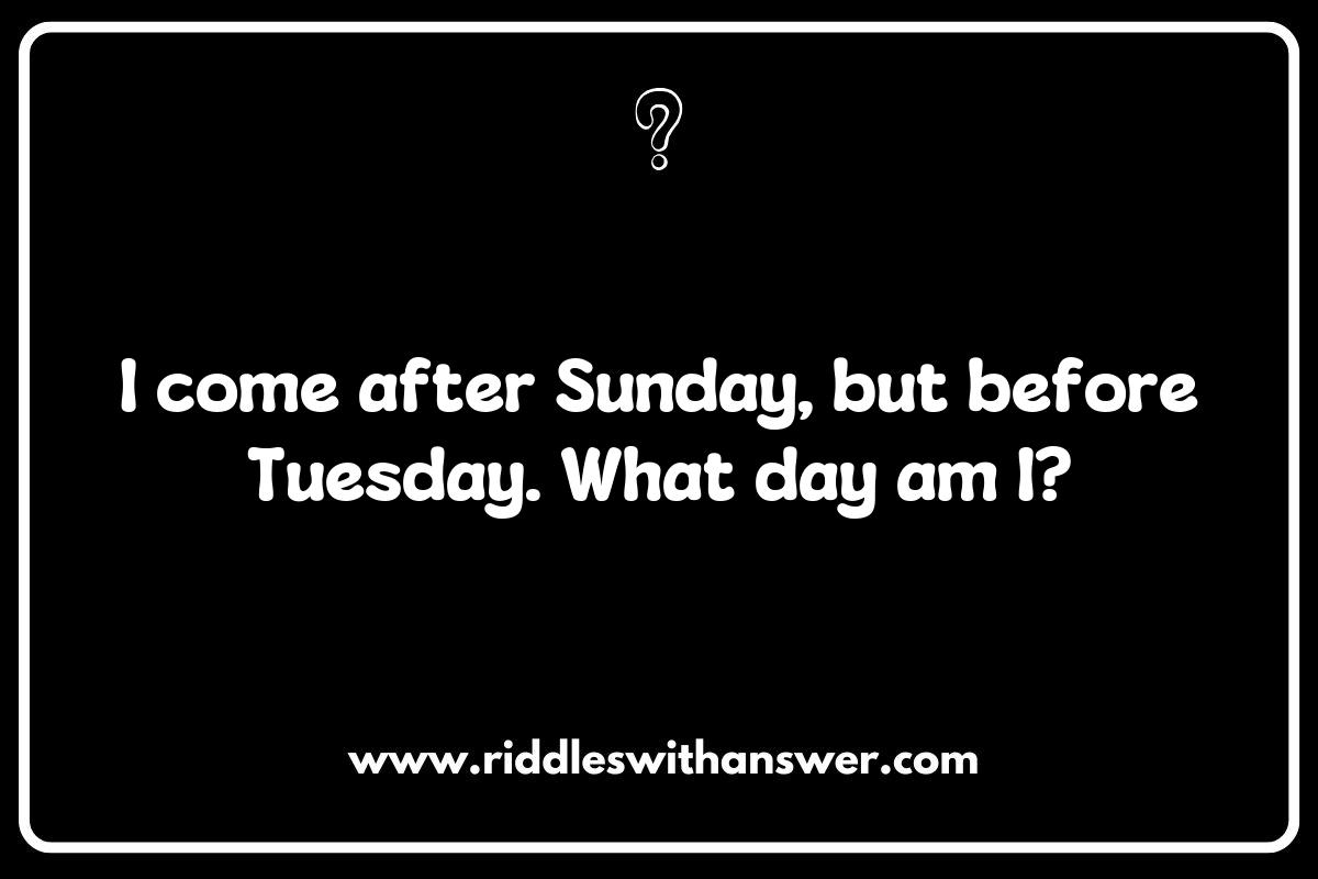 Exploring Creative Days of the Week Riddles for Kids