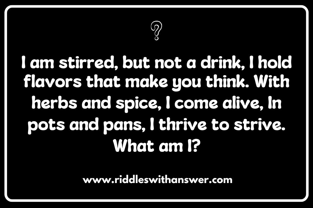 Exploring Cultural Flavors through Chef and Cook Riddles