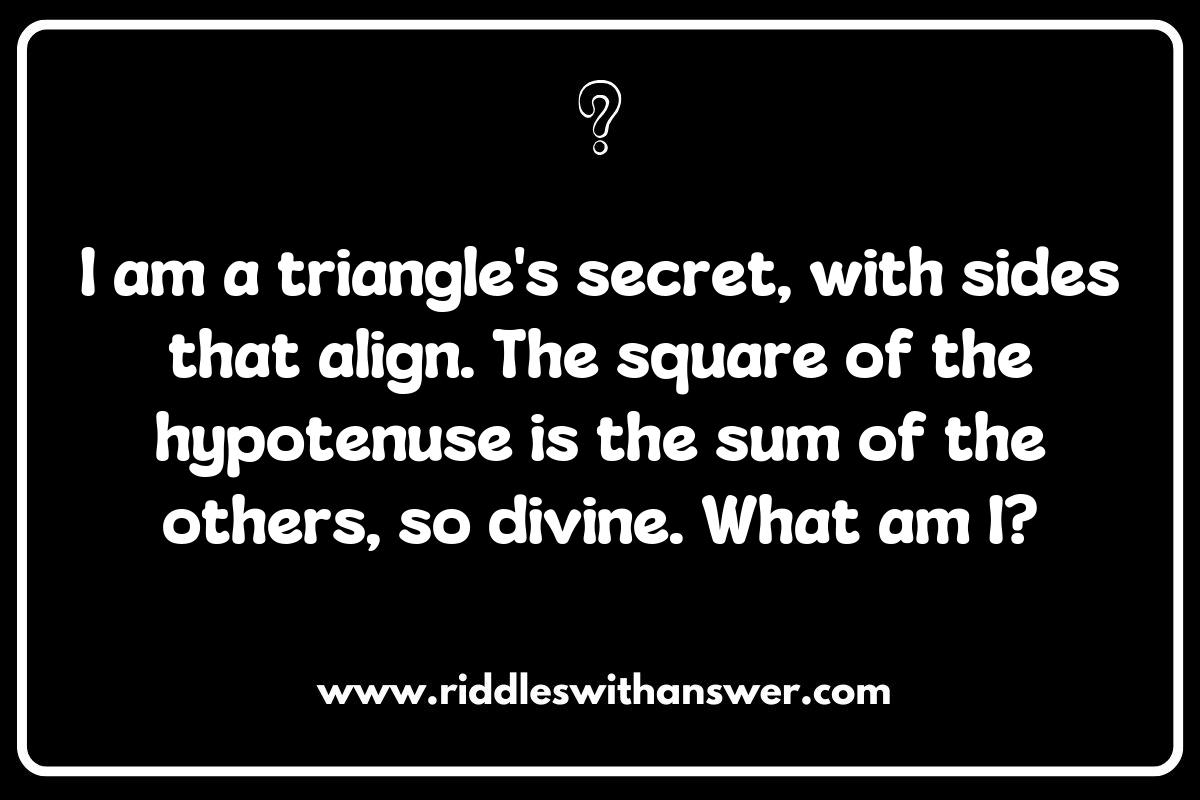 Exploring Famous Mathematicians Riddles Inspired by Pythagoras